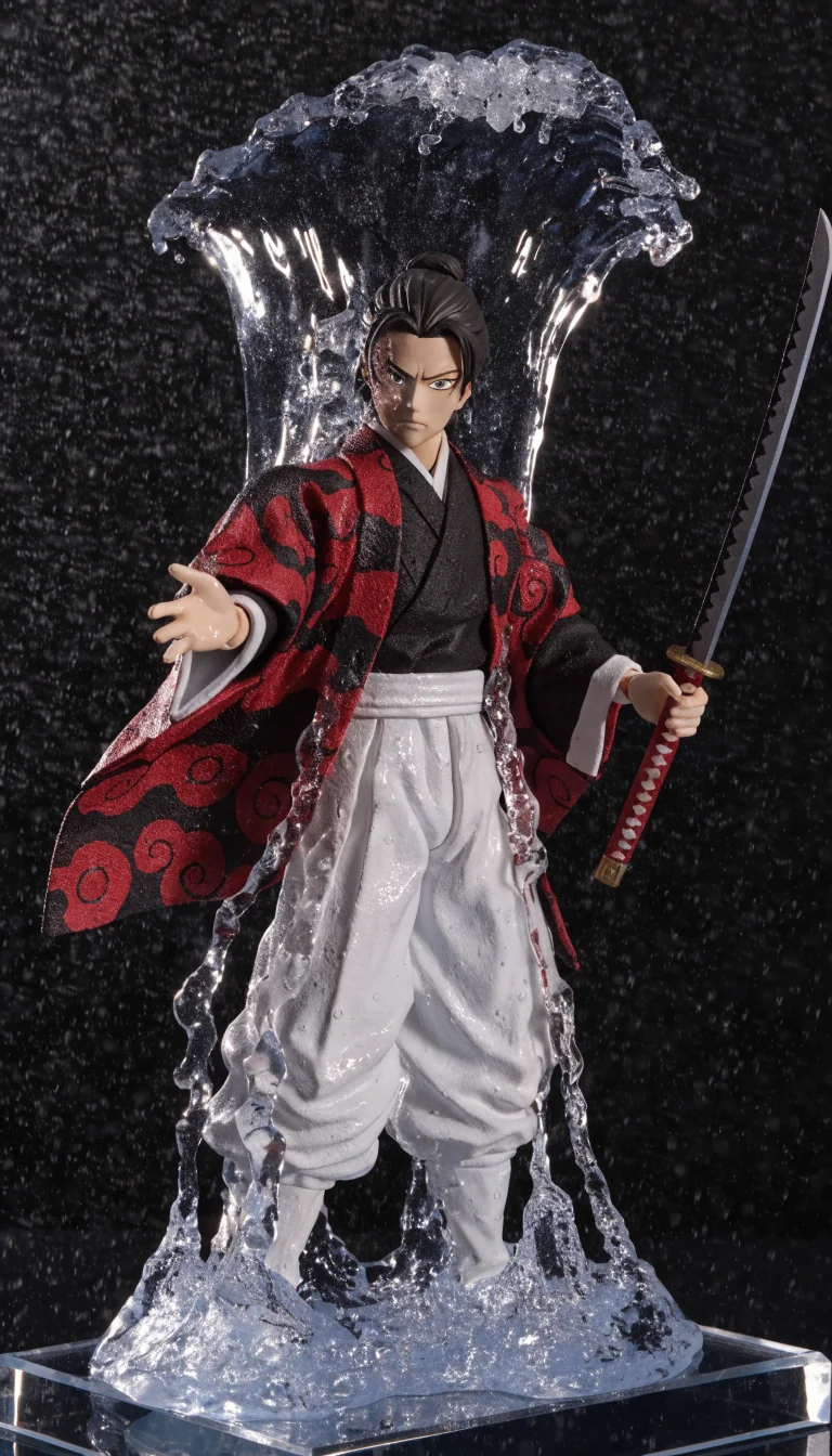 Action figure Giyu Tomioka Demon Slayer