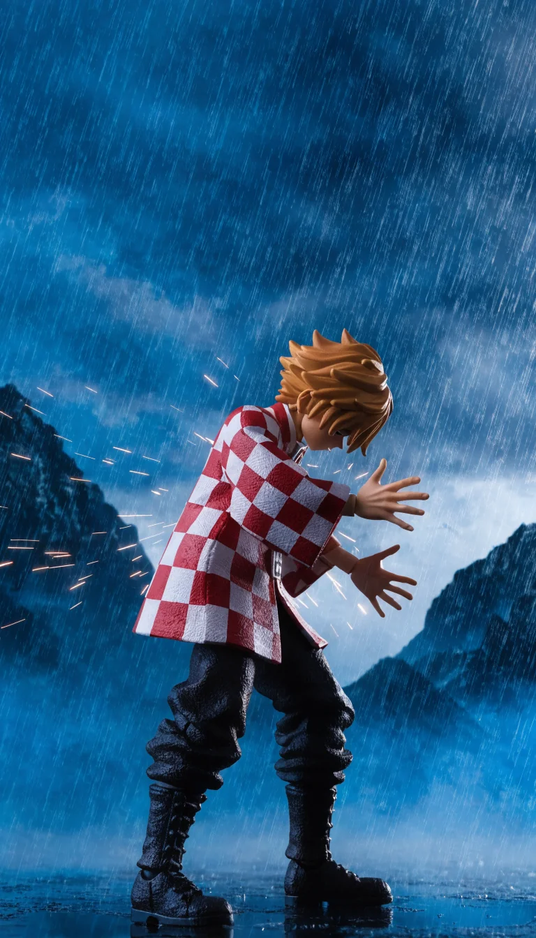 Action figure Zenitsu Agatsuma Demon Slayer